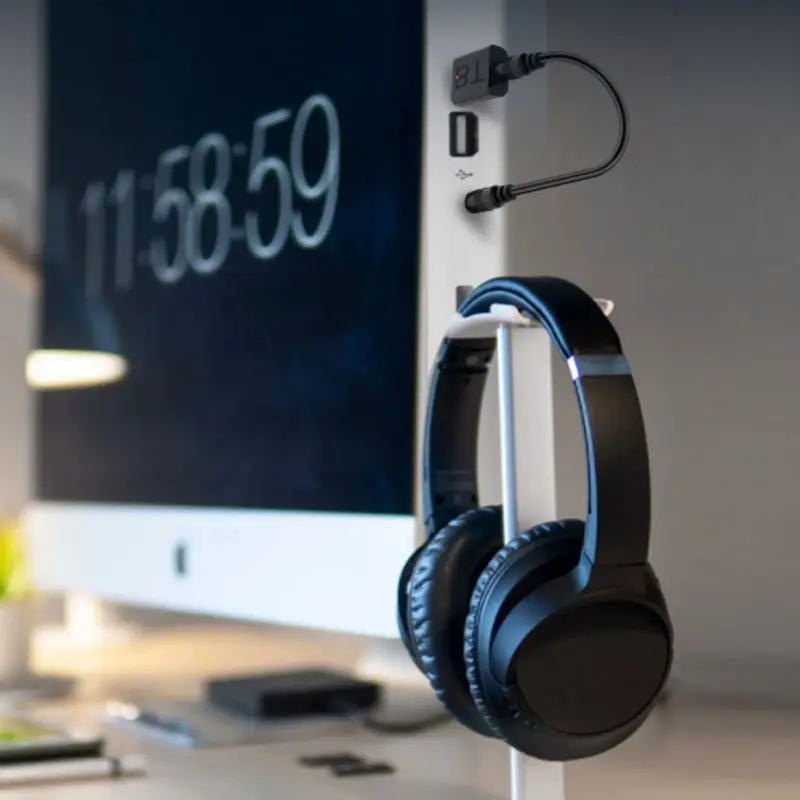 Bluetooth 5,0 передатчик приемник без привода 3,5 мм bluetooth-адаптер ключ для наушников ноутбука Windows 10 8,1 7 XP Vista/Mac