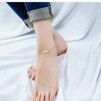 

Ankle bracelet for women anklets wholesale 20pcs boho jewelry jewellery beach accessories foot bracelet bulk items wholesale 830