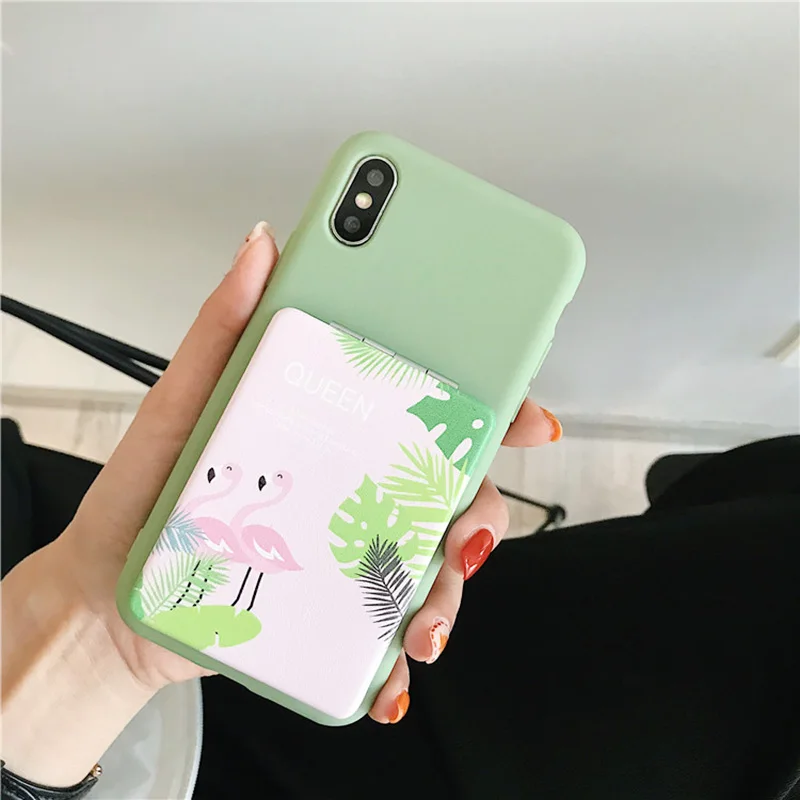 Зеркало для макияжа с рисунком чехол для Xiaomi Redmi A1 A2 Note 4 4X5 5A 6 6A 7 7A 8 до 9 лет Prime Plus Pro S2 Y2 Y3 милый чехол с откидной крышкой