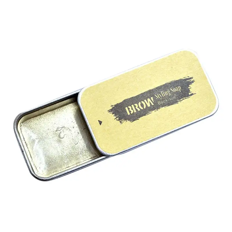 Натуральный воск для бровей 1 шт. стереоскопический Прозрачный Крем мыло укладки