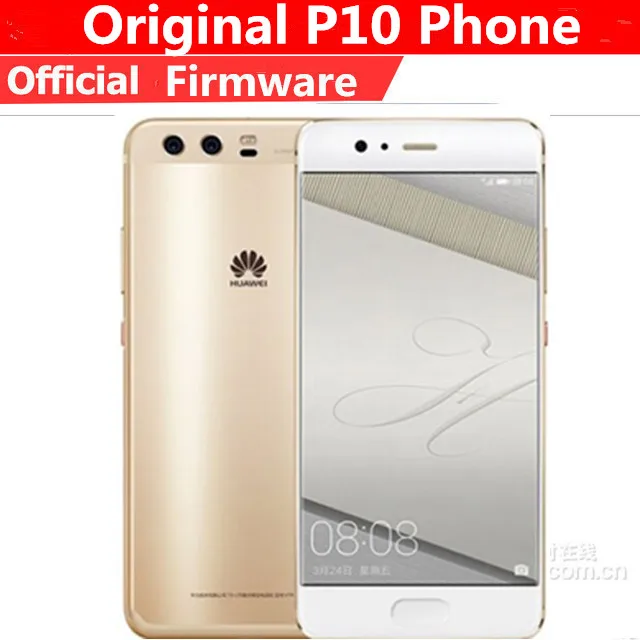 

International Firmware HuaWei P10 4G LTE Cell Phone Kirin 960 Android 7.0 5.1" FHD 1920X1080 4GB RAM 128GB ROM 20.0MP NFC OTG