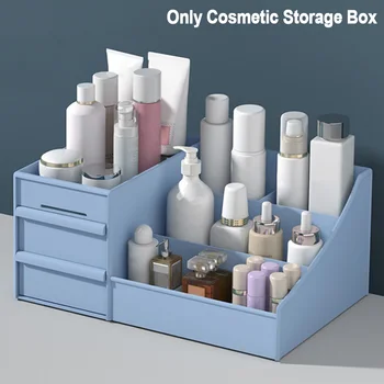 

Cosmetic Storage Box Tidy Drawer Organizer Nail Polish Bedroom Sundries Container PP Desktop Holder Large Capacity Display