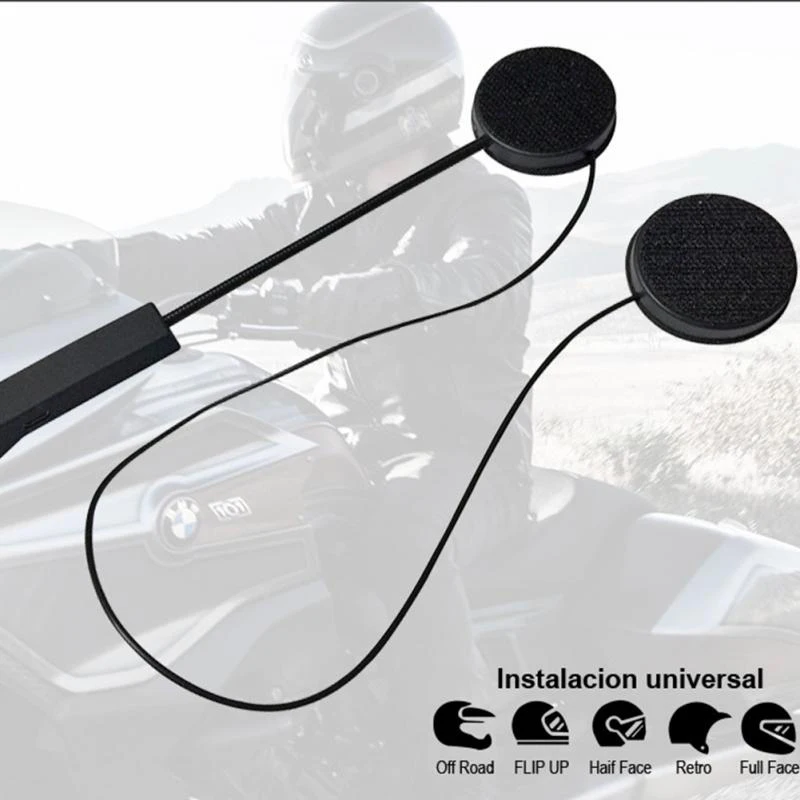 Мотор беспроводной Bluetooth гарнитура мотоциклетный шлем наушники двойная акустическая система громкой связи Музыка для MP3 MP4 телефона