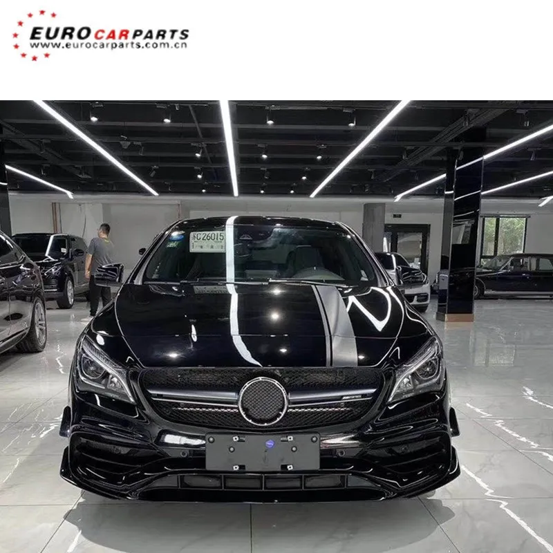 

Обвес для автомобилей CLA CLASS W117, 2013-2020лет, Решетка переднего бампера, боковая юбка и задний бампер