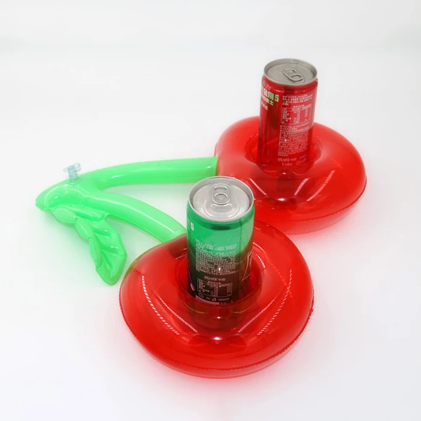 Cherry Shaped Swimming Pool Drink Holders Party Adult Inflatable Floating Pool PI669