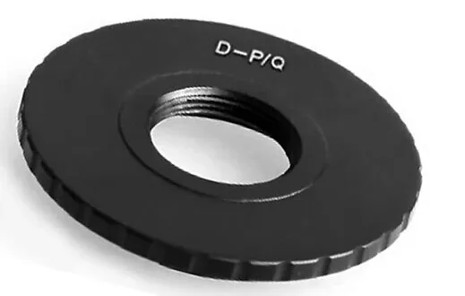 Переходное кольцо D-pq для крепления объектива 8 мм Камеры Pentax Q P/Q PQ Q10 Q7 |