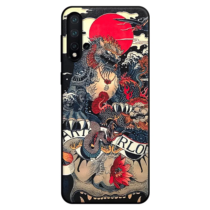 B Для Xiaomi mi 9 9SE CC9 A3 Lite 9T 8 SE mi x 3 5G 2s Red mi K20 Pro Note 8 Pro 10 чехол рельефный 3D рельефный мягкий чехол с защитой от царапин - Color: B