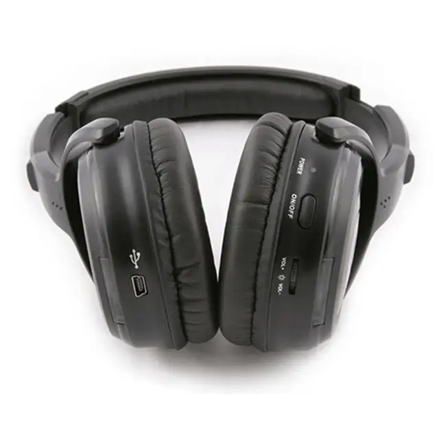 Silent Disco complete system black led wireless headphones – Quiet Clubbing Party Bundle (100 Headphones + 3 Transmitters)