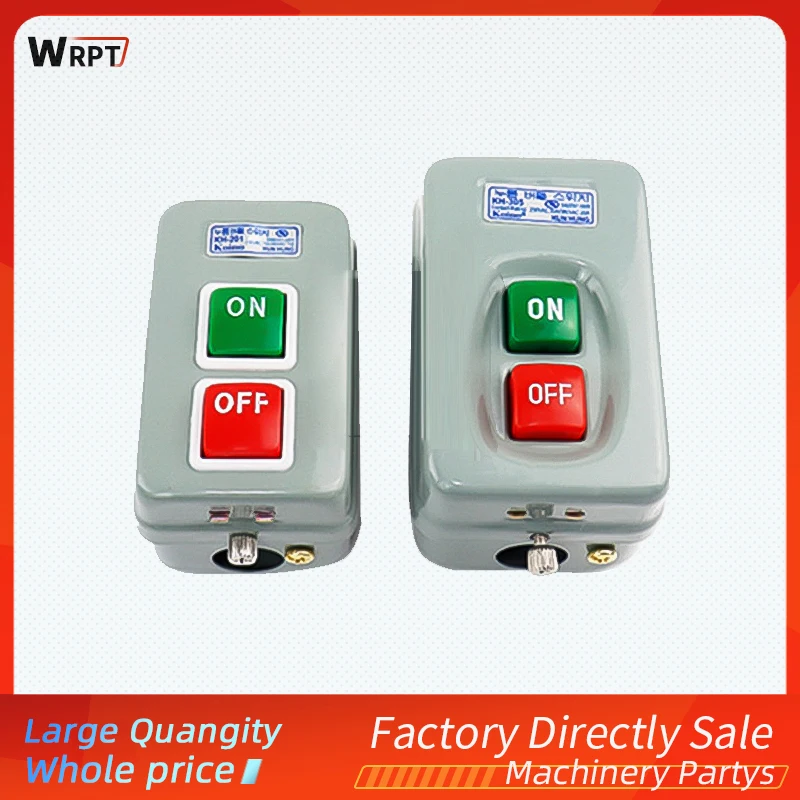 Direct selling press button switch KH-305/201 start three-phase power with control | Обустройство дома