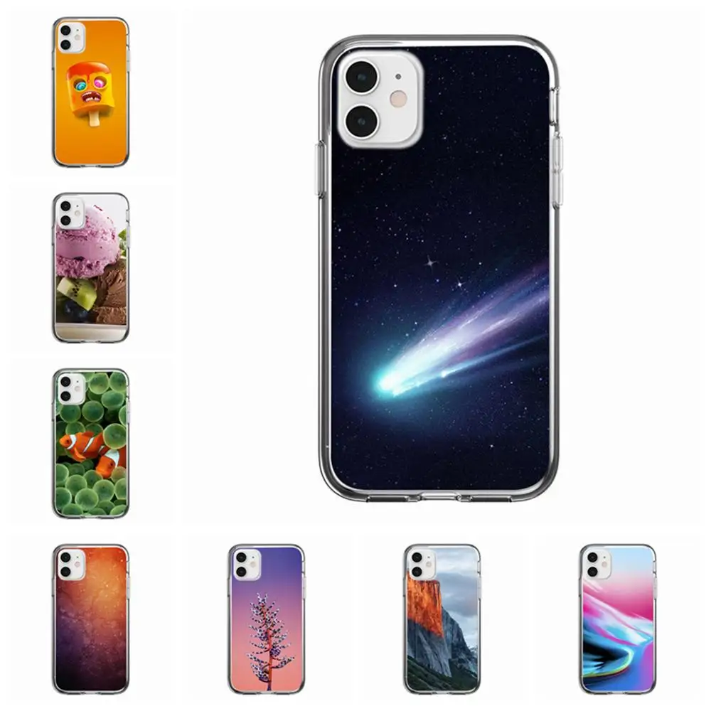 MLCRIYG мягкий чехол для телефона iPhone 6 6S Plus 7 8Plus X SE2 2020 TPU цветной с изображением