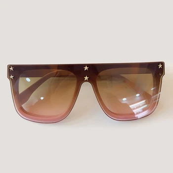 

Oversized Square Sunglasses UV400 Fashion Shade Brand Designer Acetate Gradient Sun Glasses Okulary Przeciws Oneczne