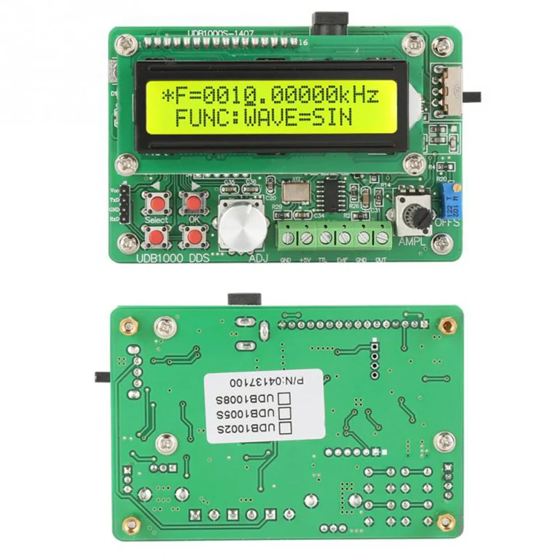 Топ Udb1005S 5 МГц Dds функция генератор сигналов, счетчик частоты источника Dds модуль волны, Rev3.0 Pc последовательные порты(ЕС Plug
