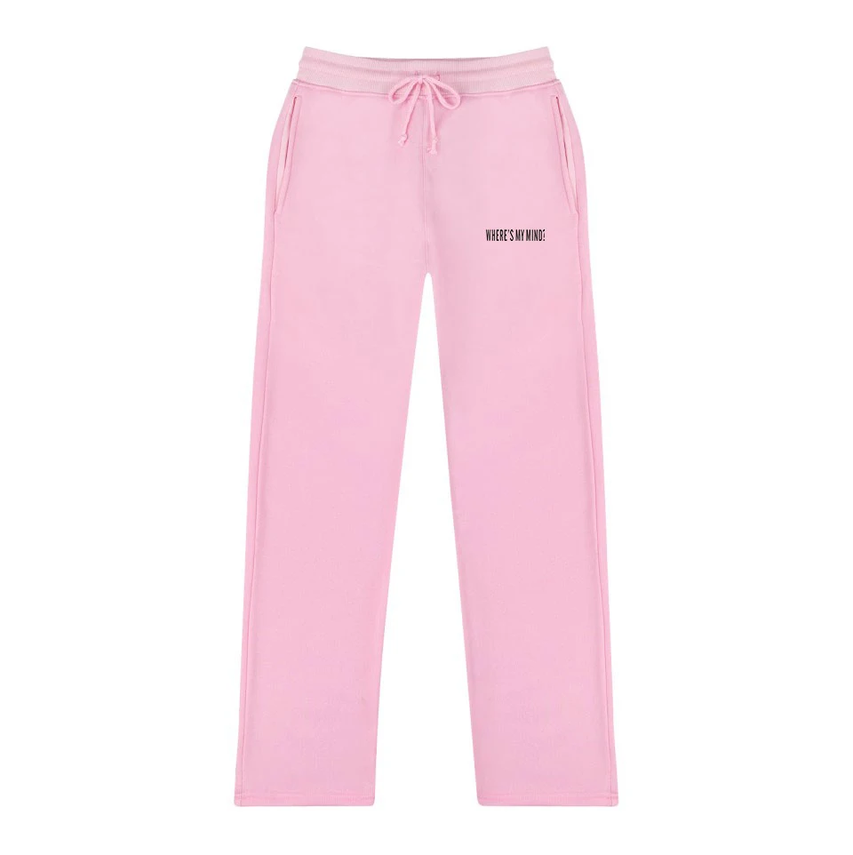 Удобные повседневные мужские и женские брюки Billie Eilish, спортивные штаны для мальчиков и девочек, обтягивающие хлопковые модные штаны в стиле Харадзюку розового цвета
