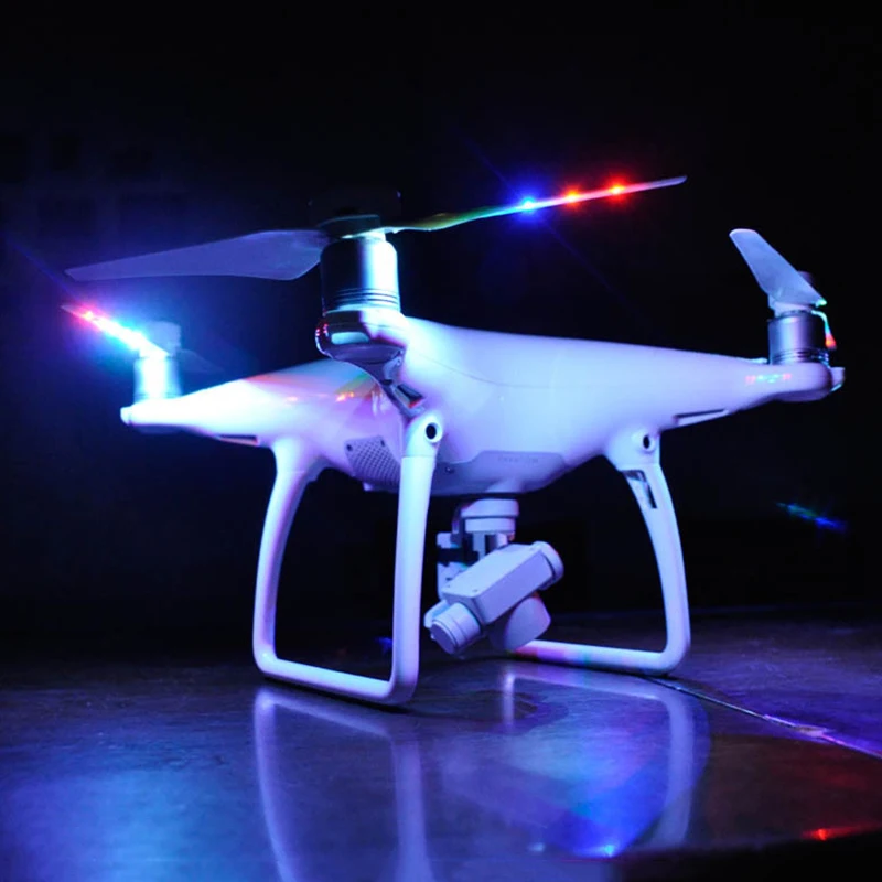 1 пара светодиодный Пропеллер для DJI Phantom 3 F450 Mi Drone 3DR SOLO JLRJ88