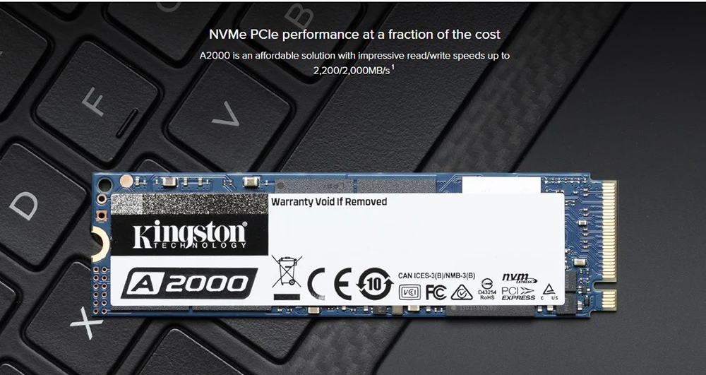 Kingston A1000 NVMe M.2 2280 SATA SSD 120 ГБ 240 ГБ 480 ГБ 960 ГБ Internal Solid State Drive жесткий диск SFF для ПК Тетрадь Ultrabook