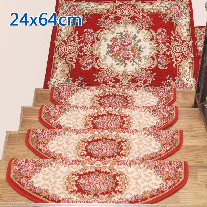Шаговый ковер самоклеящийся цветочный нескользящий домашний отель Европейский стиль декоры бытовые принадлежности