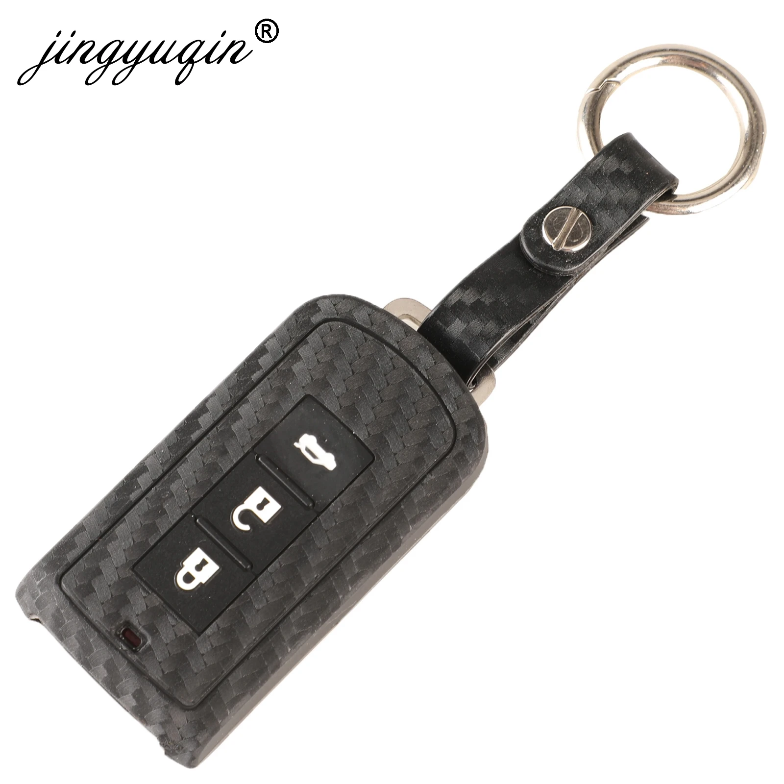 Jingyuqin-set-portachiavi-per-auto-fob-per-MITSUBISHI-Outlander-Lancer-EX-ASX-Colt-Grandis-Pajero-Sport.jpg Keyforkess set portachiavi per auto fob per MITSUBISHI Outlander Lancer EX ASX Colt Grandis Pajero Sport copertura a distanza in fibra di Silicone - Jingyuqin set portachiavi per auto fob per MITSUBISHI Outlander Lancer EX ASX Colt Grandis Pajero Sport