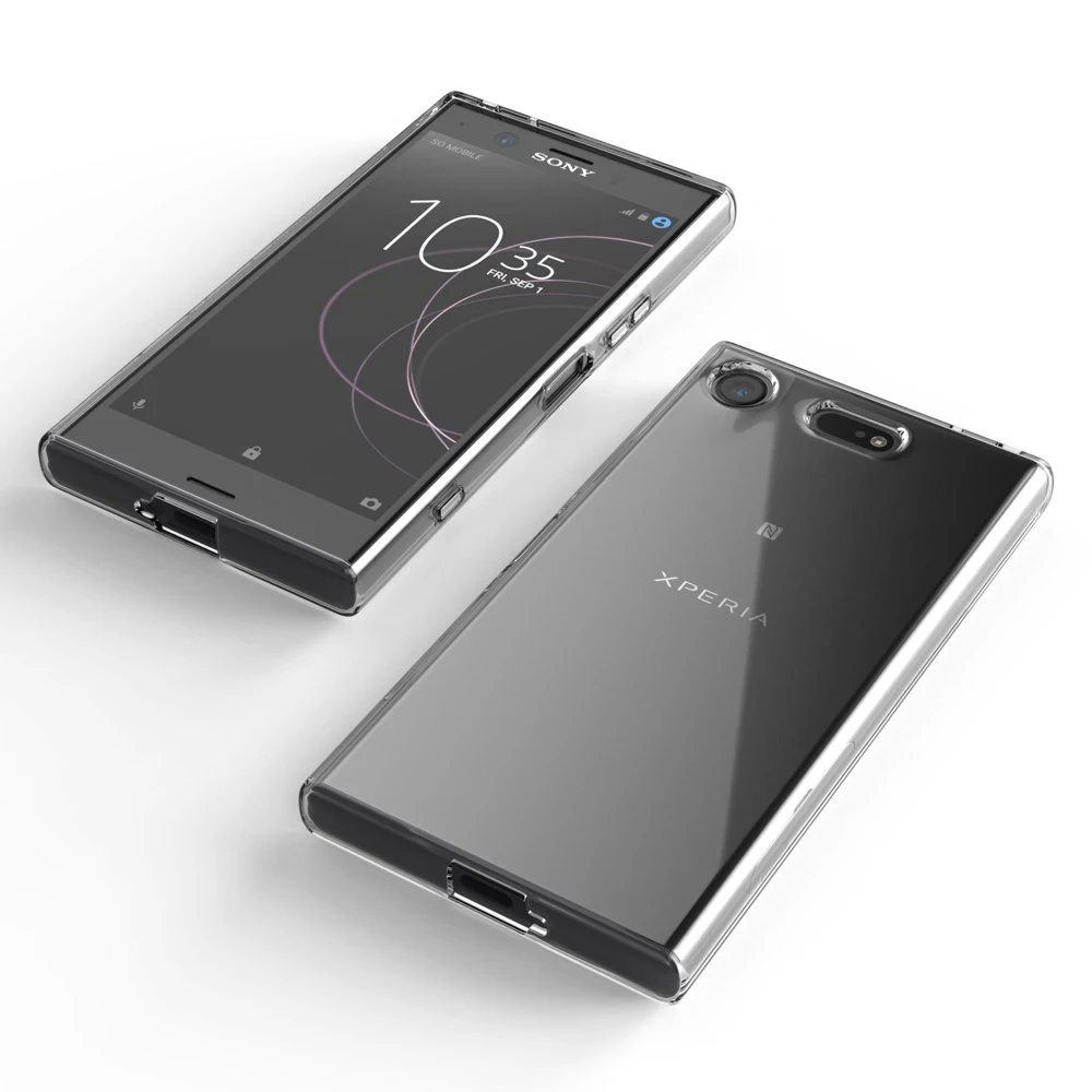 Durable Clear TPU Silicone Protective Back Case - Transparent Soft Cover