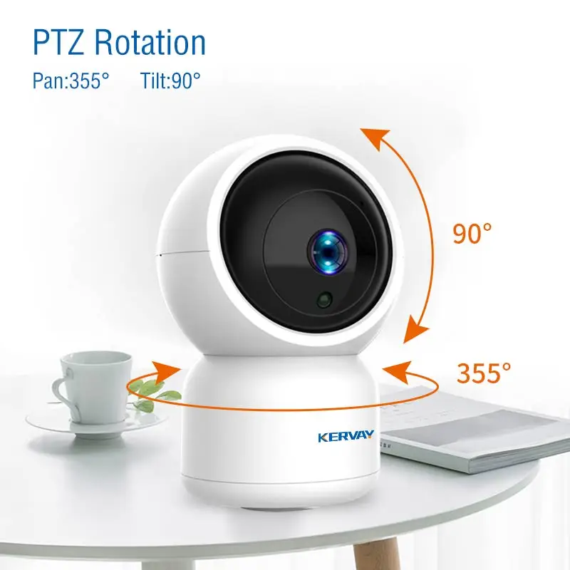 1080P HD YCC365 Plus WiFi IP камера с автоматическим отслеживанием людей Мини Wi Fi для