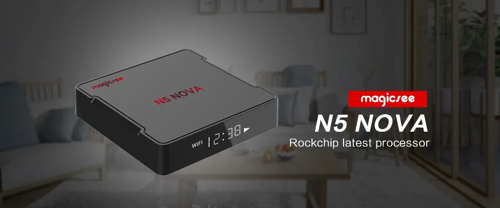 Magicsee N5 NOVA Android 9,0 Smart Tv Box 4 ГБ 32 ГБ RK3318 четырехъядерный BT4.0 2,4G 5G Wifi приставка N5 MAX медиаплеер