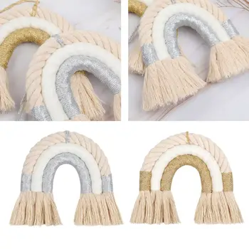 

Macrame Wall Hanging Decorative for Boho Home Decor, Party Supplies, Baby Shower, Nursey Dorm Room