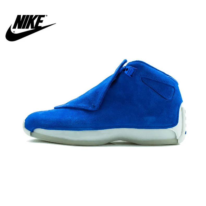 AIR JORDAN 18 RETRO TORO SUEDE GYM RED AA2494 601 BASKETBALL SHOES - Цвет: 1