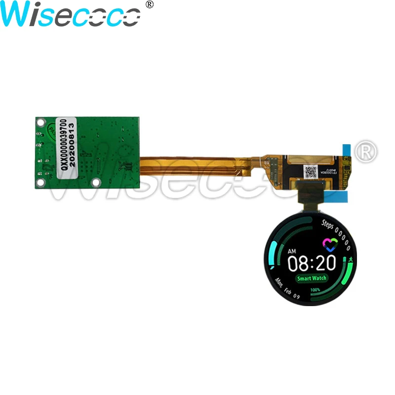 Wisecoco 1.39 ġ 454*454  OLED ÷ IPS 325PPI DCI-P3 450Nits MIPI Ʈѷ 尡ִ AMOLED ũ