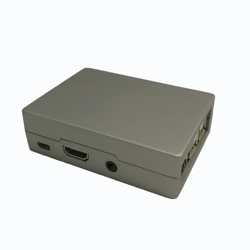 

Raspberry Pi 3 b Case , Pi 3 Model B Aluminum Gray Case, RPI 3B/3B+ Metal Enclosure Blackr Box