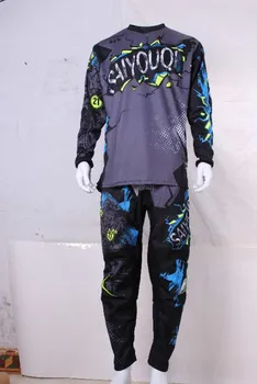 

2019 Saiyouqi new gray Jersey pants adult motocross gear set Motobiker racing gear combination