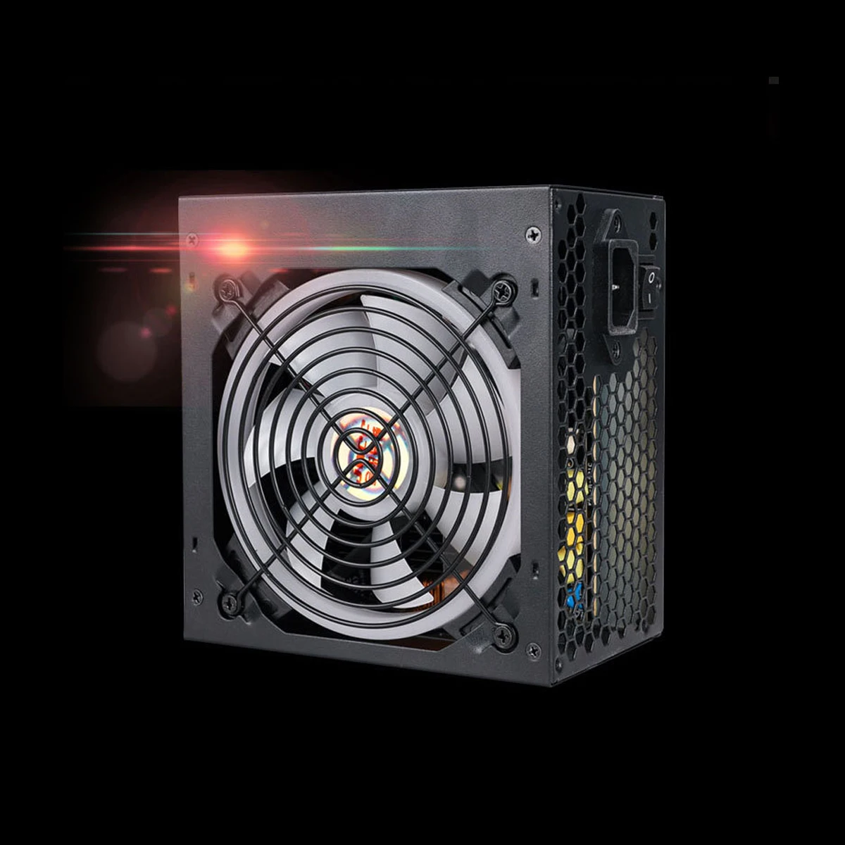 Новый блок питания 1200 Вт Active PFC 12 В ATX 8PIN + 2x6PIN SATA ПК с вентилятором шумоподавления