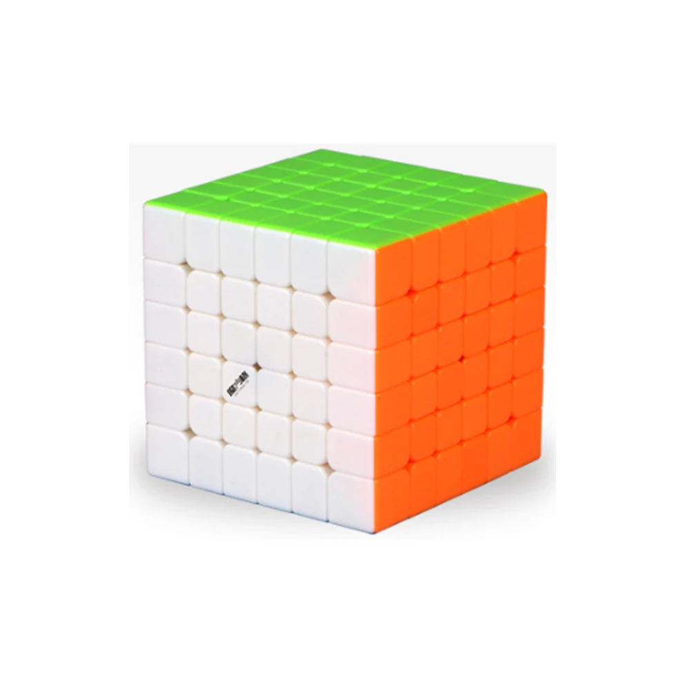 IQ-Cubes QiYi MoFangGe WuHua/WuHua V2 6x6 куб высокоскоростной кубик головоломка магический Профессиональный обучающий кубик Magicos детские игрушки - Цвет: WuHua V2 Multi