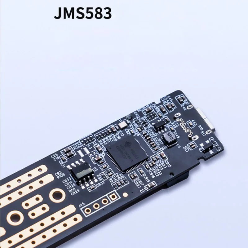NVME M.2 чехол для внешнего SSD твердотельный накопитель поддерживает протокол ускорения UASP и инструкции по обрезке 10 Гбит/с высокоскоростной
