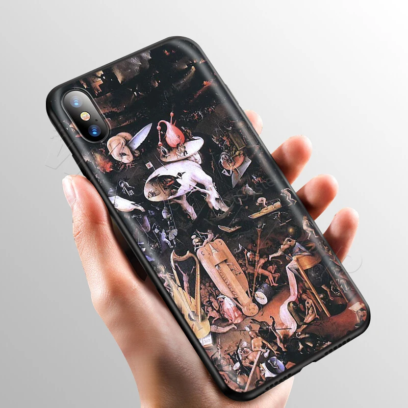 Чехол Webbedepp hieronimus Bosch для Apple iPhone 11 Pro XS Max XR X 8 7 6 6S Plus 5 5S SE