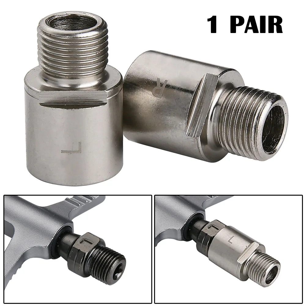 1pair Bicycle Pedal Extenders Metal 20mm Bike Pedal Extender FDX99