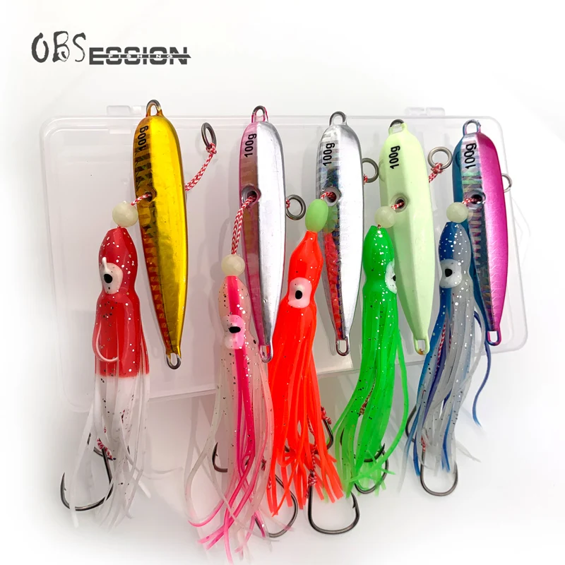 inchiku Squid Octopus lure 40g 60g 80g 100g Bottomship Sinking Slow Metal Jig Head Skirt Hook Saltwater Fishing Marlin Lure Bait inchiku Squid Octopus lure 40g 60g 80g 100g Bottomship Sinking Slow Metal Jig Head Skirt Hook Saltwater Fishing Marlin Lure Bait