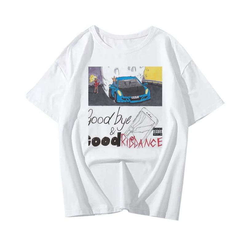 Camiseta de Rip Juice Wrld Lucid Dreams para mujer, camiseta gótica Punk, camiseta de Hip-Hop, ropa de calle Harajuku