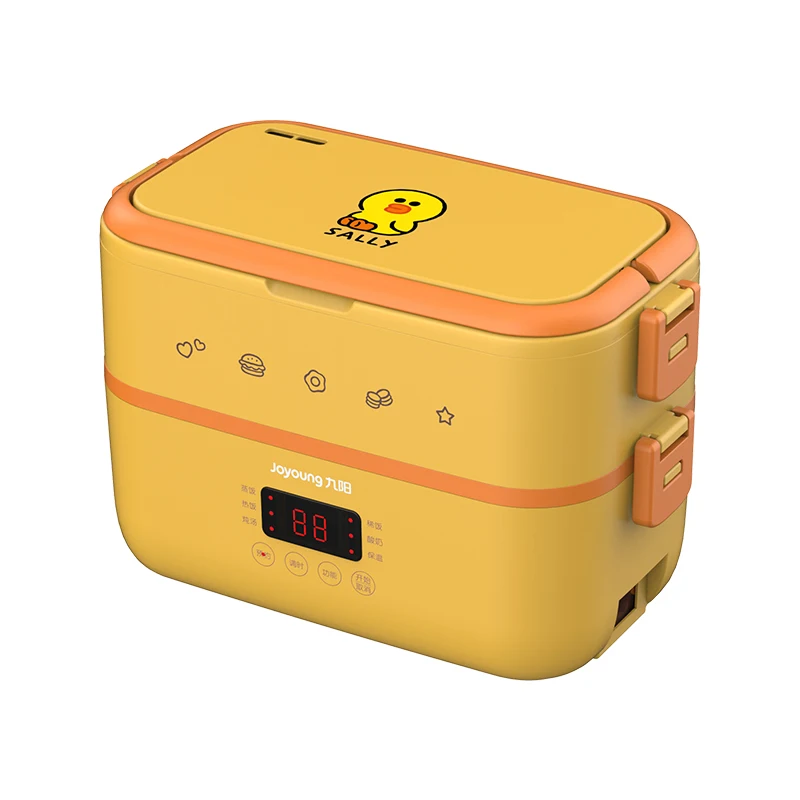 

220V Electric Rice Cooker 2 Layers Portable Electric Lunch Meals Heating Box 1.5L Mini Food Cooking Machine Multi Cooker