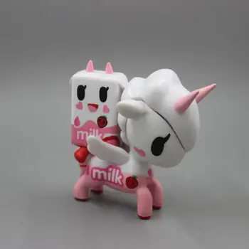 

Tokidoki UNICORNO AND FRIENDS SERIES - STRAWBERRY MILK & ROSA LATTE 3" Mini Vinyl Figure Toy