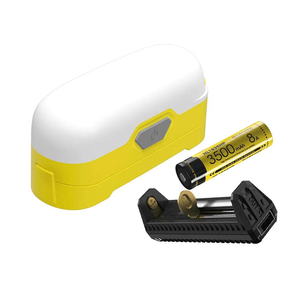 NITECORE LR30 походный фонарь usb зарядка портативный светильник 6* CRI светодиодов белый/красный светильник источник Макс 205 люмен наружный поисковый светильник - Испускаемый цвет: LR30 NL1835HP F1