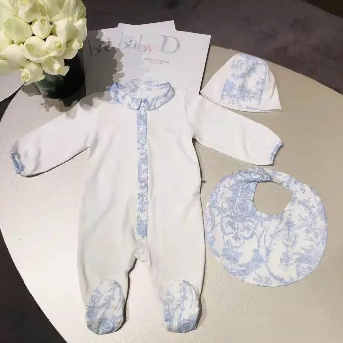 2019 новый осенний комплект одежды для маленьких мальчиков и девочек Ползунки