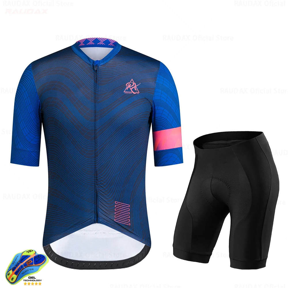 Новинка 2020 Rx мужской комплект одежды для велоспорта высокого качества летняя