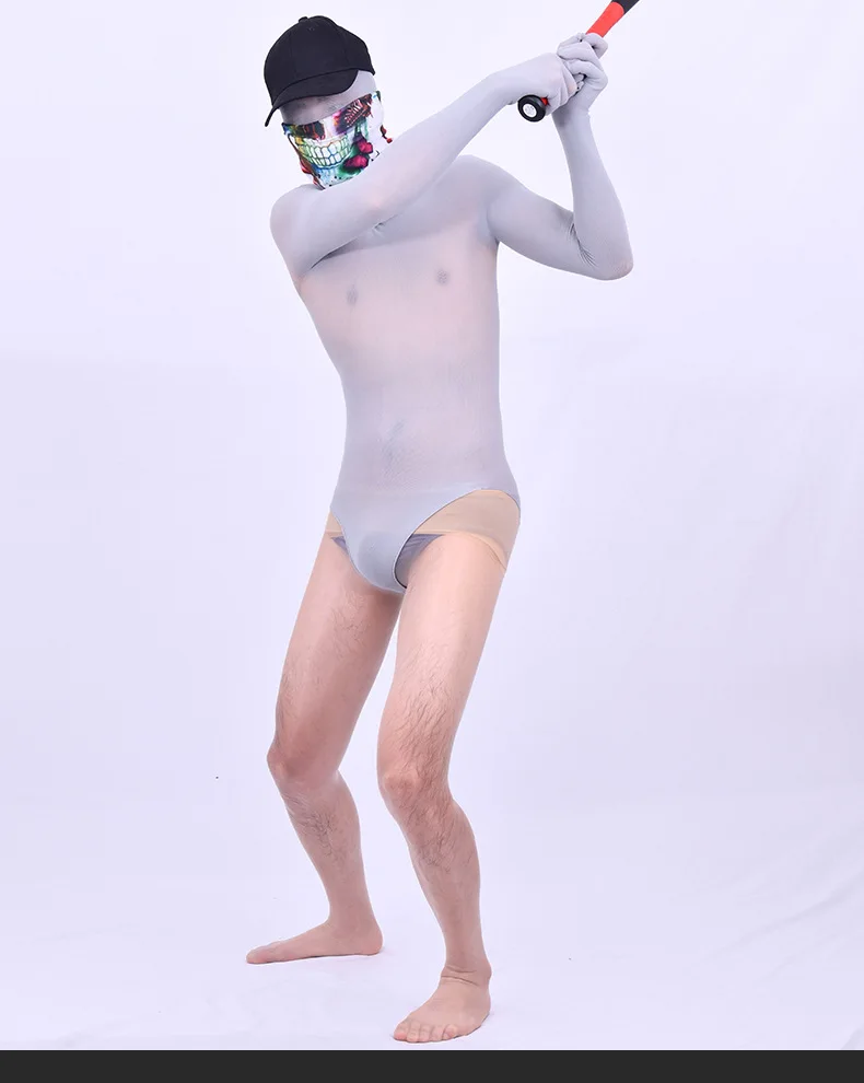 Ecoosexy Unisex 80d Seamless Five Fingers Long Sleeve Bodysuit Half Coat Zentai One Piece Tights Diy Any Cut Bodystocking Catsuit Leotard -Zentai shop online Hca8a4ed932bc476ca26bd903dc17e650r.jpg