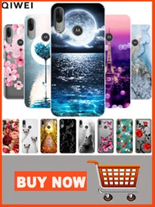 Для Moto E6 Plus, чехол с мультипликационным принтом, симпатичные, из мягкого ТПУ, задняя крышка для телефона, чехол s для Motorola Moto E6 Plus, силиконовый чехол E 6 Plus e6plus E6S