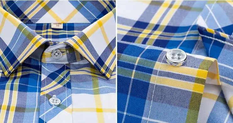 Летняя мужская клетчатая рубашка Chemise homme с коротким рукавом на пуговицах, тонкая деловая Повседневная рубашка, большой размер 5XL, Мужская брендовая одежда
