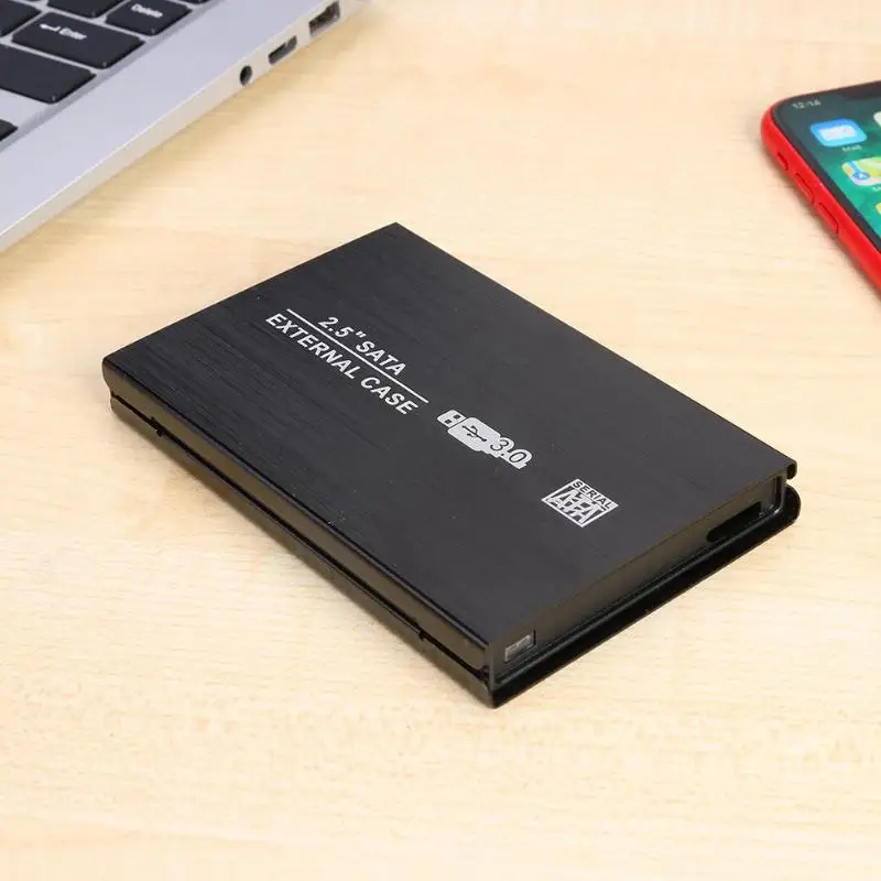 2,5 дюймов USB3.0 SATA жесткий диск корпус матовый сплав Поддержка 8T USB3.0 micro-B внешний корпус HDD с решетка охлаждения