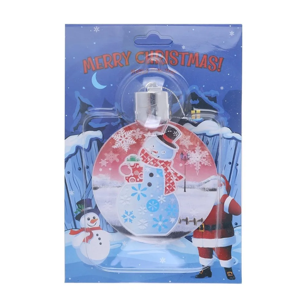 Christmas LED night light pendant acrylic lights LED Christmas snowman pattern Christmas gifts nachtlampje stopcontact 30O7 (1)