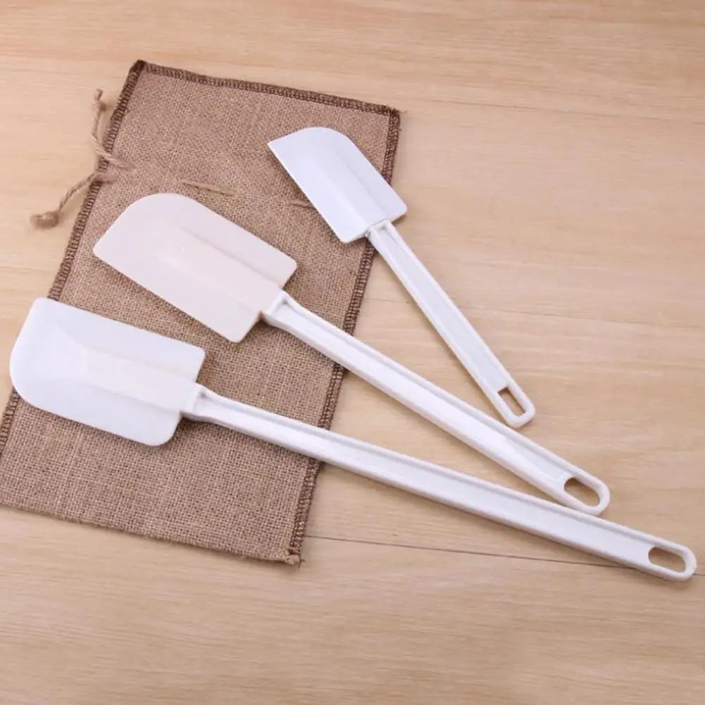 Plastic Cake Fondant Baking Scraper Flat Blade Spatula Cookie Decorating Tool 2019