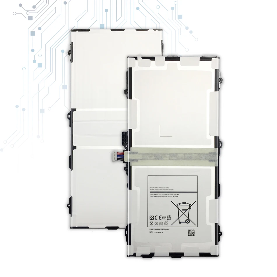 Планшет Батарея EB-BT800FBE для Samsung Galaxy Tab S 10,5 T800 T801 T805 7900 мА/ч, Оригинальные запасные Батарея