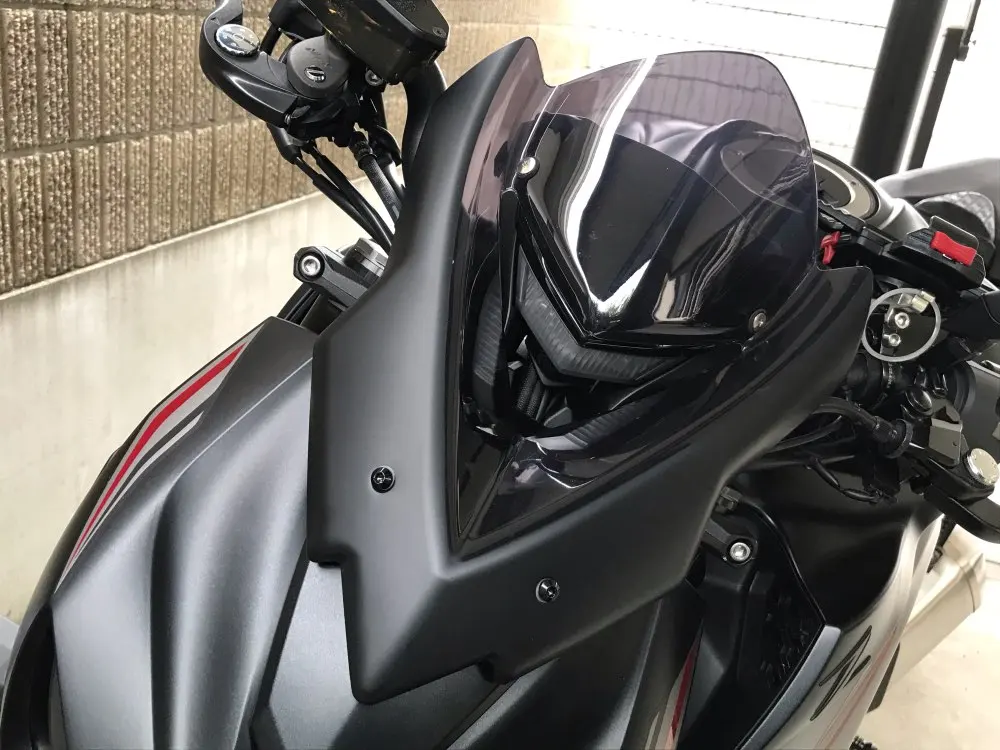 1 Z 1000 мотоцикл Windsreen лобовое стекло для Kawasaki Z1000 Обтекатели аксессуаров модификации - Цвет: 1