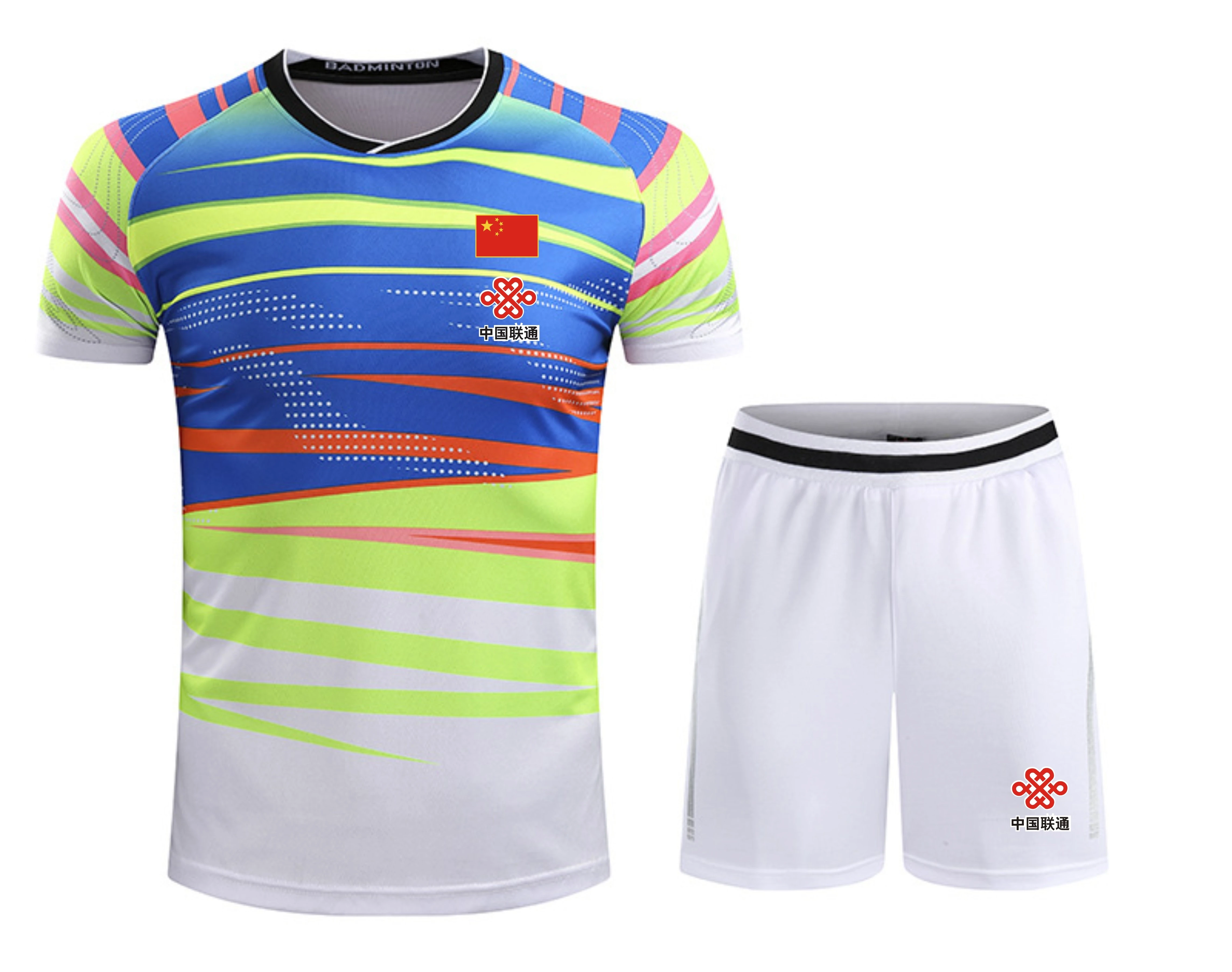 Мужская/Женская китайская рубашка для настольного тенниса шорты китайские